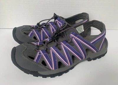 Sandalias para mujer Northside Santa Cruz senderismo deportes acuáticos púrpura y gris talla 9 EE. UU. Foto 1 de 4