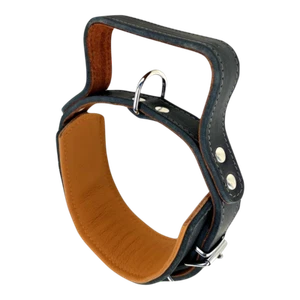 Collar para Perro con Mango, de Piel, Griffhalsband - Longitud: 65cm O 55cm - Imagen 1 de 12