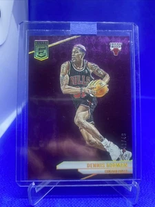 2023-24 Panini Donruss Elite Dennis Rodman #46 Purple /49 Chicago Bulls Rare - Picture 1 of 9