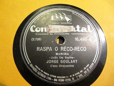 BRAZIL JORGE BOULART Severino Araujo Raspa o Reco / Mundo del Zinco CONTINENTAL - Image 1 of 2