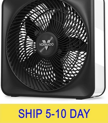 Vornado Model 80 High Velocity Electric Box Fan with Removable Grille, 5 Speed S - Image 1 of 4