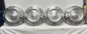 Set 1967-1977 Ford F250 F350 Truck Hubcap Dog Dish Center Caps OEM - Picture 1 of 22