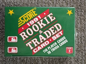 1991 Score Rookie & Traded Baseball Set (Factory Sealed) - Picture 1 of 1