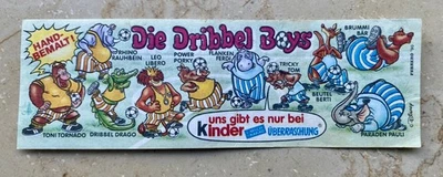 Ü-Ei Die Dribbel Boys BPZ Original  (1990) Sehr gut! - Bild 1 von 3
