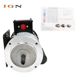 1/2HP 56C 1750RPM General Purpose Electric Motor 1 Phase TEFC 60HZ 1.88'' Shaft - Picture 1 of 19