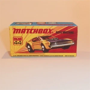 Matchbox Lesney Superfast 44 e Boss Mustang I Style Repro Box - Picture 1 of 4