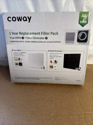 Juego de filtros Coway AP-1512HH - negro/blanco Foto 1 de 4