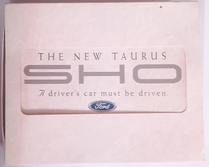 Ford Taurus Sho 1996 kit de ventas de concesionario completo con una mina de cinta VHS desde nuevo - Imagen 1 de 7
