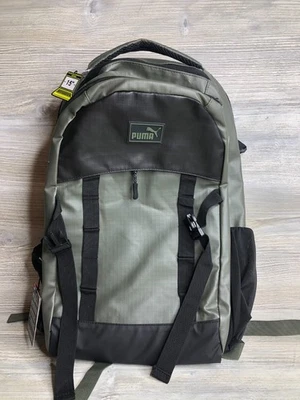 Mochila transversal recubierta Puma 15" funda para portátil portabotellas ajustable oliva Foto 1 de 4