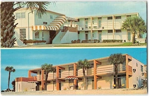 ISLAND HOUSE Roadside NOKOMIS Florida 1960s Chrome Dexter Vintage Postcard - Picture 1 of 2