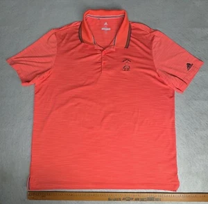 Adidas Ballybunion Golfschläger Polo hellrot Größe 2XL - Bild 1 von 4
