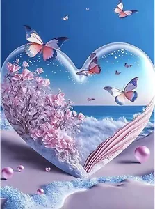 Pintura de diamantes pintura de mariposa... - Imagen 1 de 7