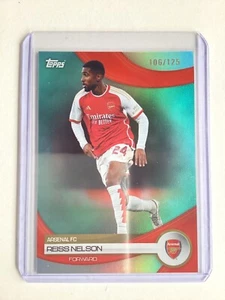JUEGO EQUIPO TOPPS ARSENAL 2023/24 PARALELO REISS NELSON 106/125 - Imagen 1 de 2