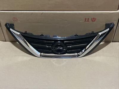 para 2016-2018 Nissan Altima 4dr SEDAN grade superior do para-choque dianteiro com cromo NOVO - Imagem 1 de 4