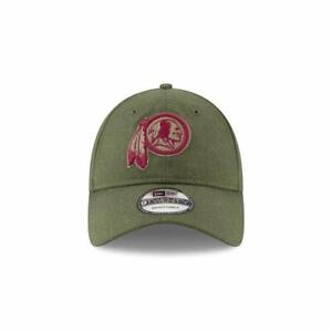 Washington Redskins Adult New Era 2018 Salute To Service 9Twenty Strapback Hat 