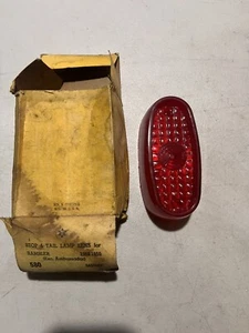 1958-59 Rambler AMC American Rebel Tail Light Lense NOS GLO-BRITE 3437667 - Picture 1 of 6
