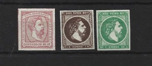 1874 EDIFIL 157** -160/1** mnh lujo - Imagen 1 de 1