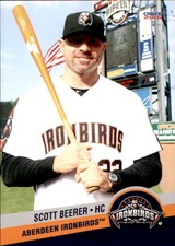 2016 Aberdeen Ironbirds Choice #32 Scott Beerer Anaheim California Baseball Card