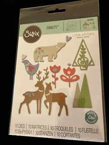 Sizzix Thinlits Christmas Elements Dies by Lisa Jones #663413 - Bild 1 von 1
