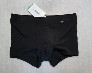 HANRO men's Natural Function Black boxers shorts underwear. Size S. BNWT - Picture 1 of 6
