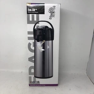 Service Ideas Eco-Air Airpot Ecal25s Satin Edelstahl 2,5Liter Thermo Kaffee - Bild 1 von 5