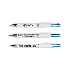 Bolígrafos Quatro personalizados: bolígrafos personalizados para promociones, eventos y escuelas - Imagen 1 de 5