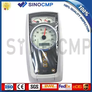 Monitor 21M8-50012 Fit Hyundai R555LC-7 Excavator Cluster Gauge Panel 21M8-50011 - Picture 1 of 8