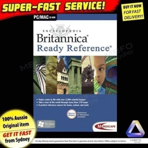 Britannica Ready Reference (NEW) Windows PC Educational software SAFE for kids - Photo 1/1