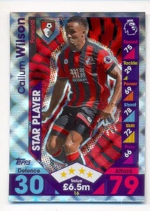 2016-2017 Match Attax Star Player Card No 16 - Callum Wilson - AFC Bournemouth - Picture 1 of 1