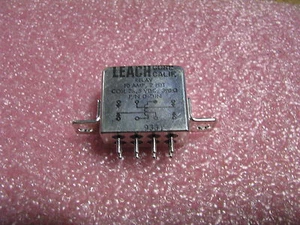 LEACH RELAY # D-DIN NSN: 5945-00-005-9569 (DD1N) BOBINA 10AMP 26,5VDC - Foto 1 di 6