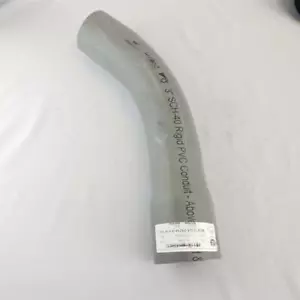 = Atkore 3" PVC SCH 40 45-DEG STD Elbow Conduit F4030045LOW - Picture 1 of 5