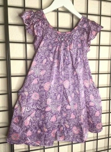 Rich NEW NWT Lavender Purple/Pink floral SILK-Sequins "Spinach Mafia" Dress Sz 6 - Picture 1 of 11