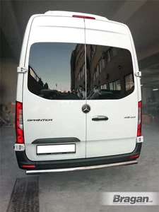 Barra de parachoques trasera para Mercedes Sprinter 2018+ furgoneta acero inoxidable protector trasero - Imagen 1 de 6