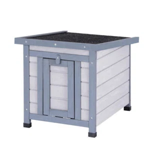 i.Pet Outdoor Cat House Rabbit Hutch Wooden Shelter Condo Small Enclosure Indoor - Picture 1 of 7