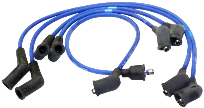 Juego de cables de bujía bobina azul NGK 8002 para Subaru GL DL Brat estándar 1,8 L Foto 1 de 1