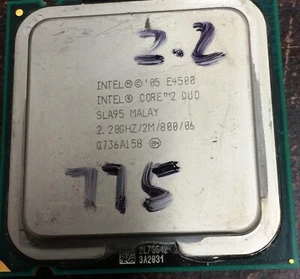 Intel CORE 2 DUO E4500 SLA95 2.20GHz/2M/800 LGA 775 Processor CPU - Picture 1 of 1