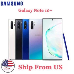 Samsung Galaxy NOTE 10+ Plus SM-N975U 12+256GB Unlocked Verizon AT&T T-Mobile - Picture 1 of 17