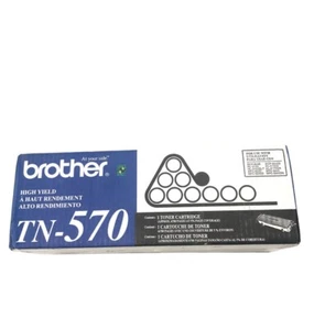 GENUINE BROTHER TN-570 Toner Cartridge Black For DCP-8040 DCP-8045D NEW Nice - - Picture 1 of 3