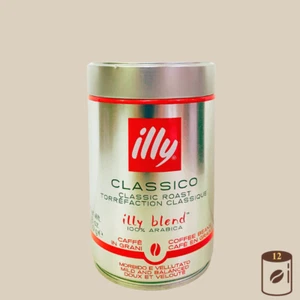 illy Bohnen klassische Röstung - Kaffeebohnen CLASSICO 12 Dosen je 250g - Bild 1 von 3