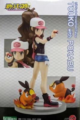 Pokemon Series Hilda with Tepig 1/8 Scale Figure Kotobukiya ARTFX J PP701 2018 - Image 1 of 4