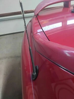 11" Antenna Mast Black Power Rod Radio AM/FM for Honda Civic del Sol 1993-1997 - Image 1 of 4