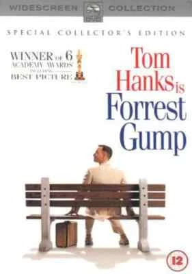 Forrest Gump DVD (2001) Tom Hanks, Zemeckis (DIR) cert 12 2 discs Reg 2 (NEW) - Image 1 of 3