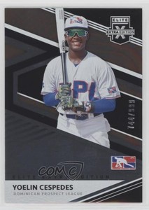 2020 Panini Elite Extra Edition Dominican Propsect League /999 Yoelin Cespedes
