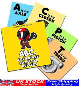 Abc'S for Future Race Car Drivers Alphabet Book (Baby Book, Children'S Book, To - Picture 1 of 6