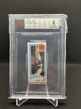 1980-81 Topps #6 Larry Bird Erving Magic Johnson Single Panel RC Rookie BGS 6