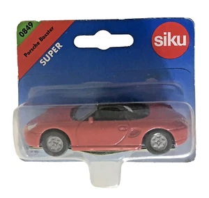 Siku Porsche Boxster Red 1/64 Super Serie 0849 New - Picture 1 of 1