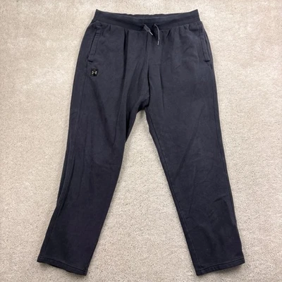 Under Armour Sweatpants Mens Size XL Black Pull On Pockets Drawstring - Image 1 of 4