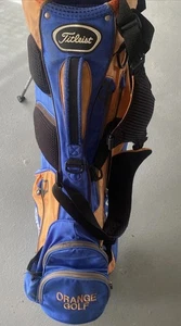 Bolsa de pie de golf Titleist de colección Syracuse NCAA naranja emitida por el equipo de golf correa EzFit - Imagen 1 de 13
