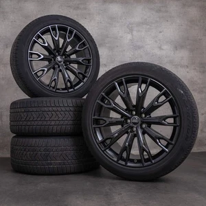 Audi Q7 SQ7 Winterräder 21 Zoll 4M Felgen 4M0601025CB schwarz glanz - Bild 1 von 5
