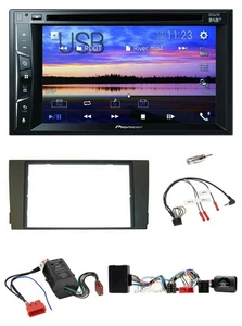 Pioneer Bluetooth 2DIN USB DVD DAB Lenkrad Autoradio für Audi A6 2001-2005 Volla - Bild 1 von 10